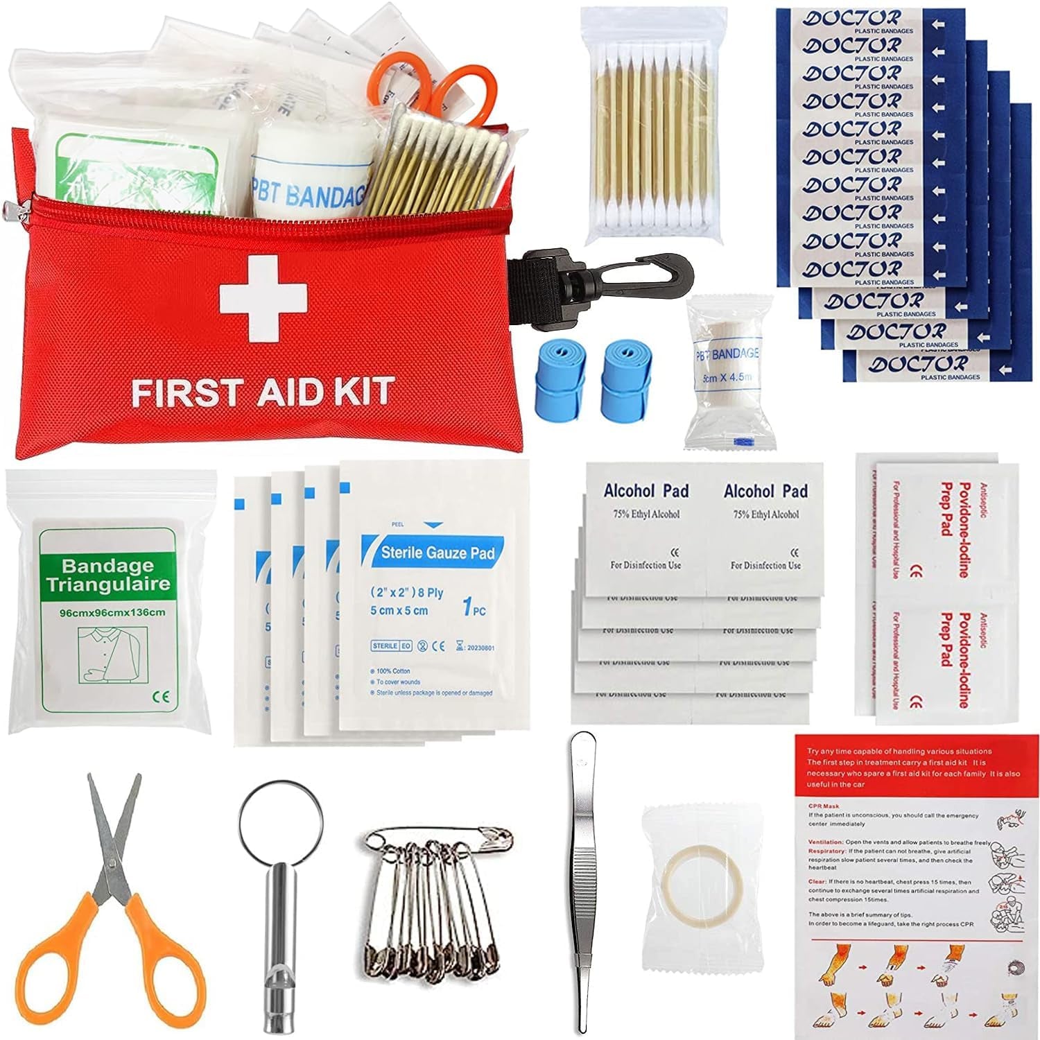 VitalCare™ 98-Piece Portable First Aid Kit