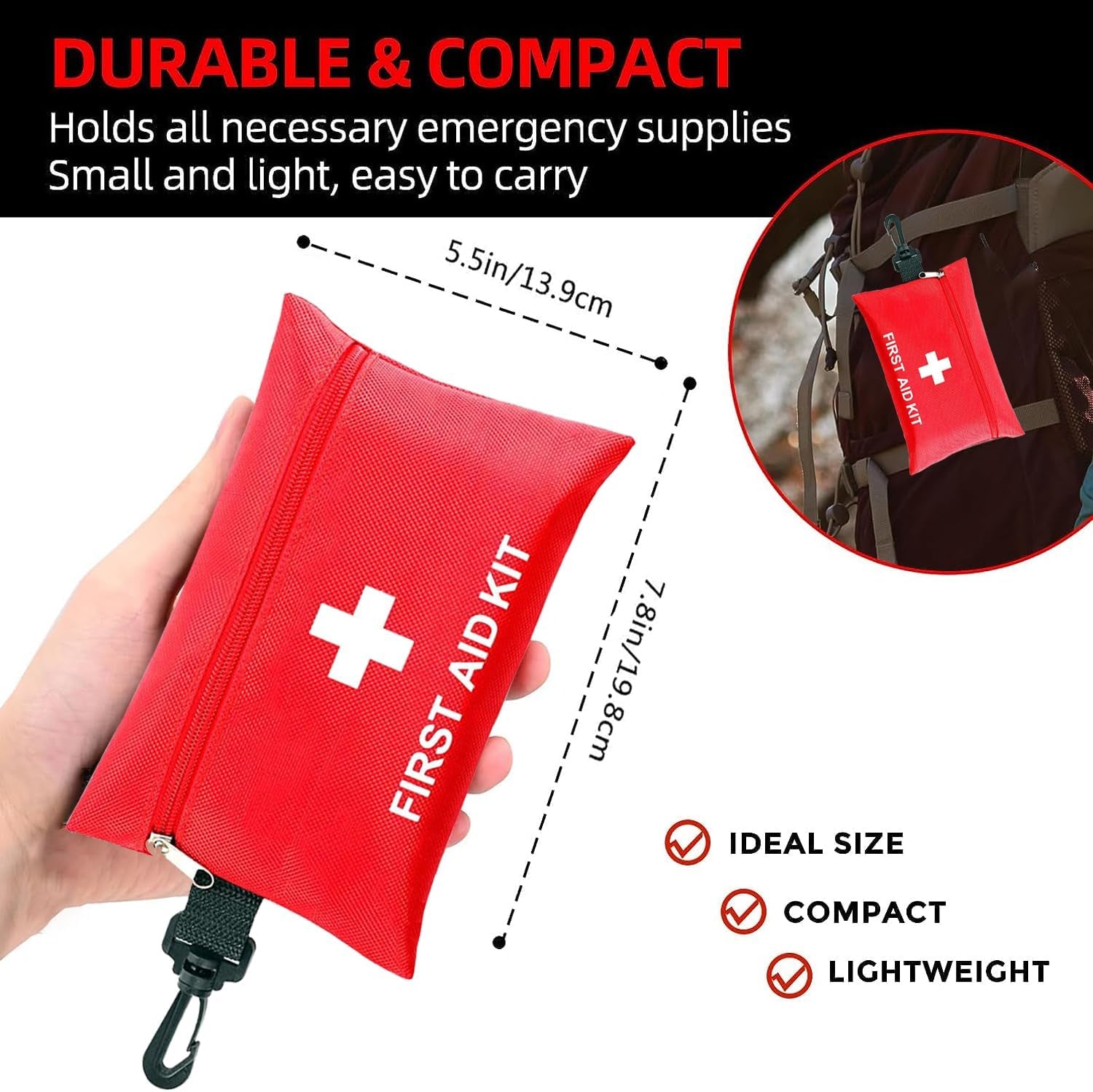 VitalCare™ 98-Piece Portable First Aid Kit