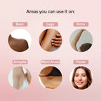 SilkGleam™ – Silky smooth skin, no bumps, no burns.