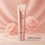 SilkGleam™ – Silky smooth skin, no bumps, no burns.