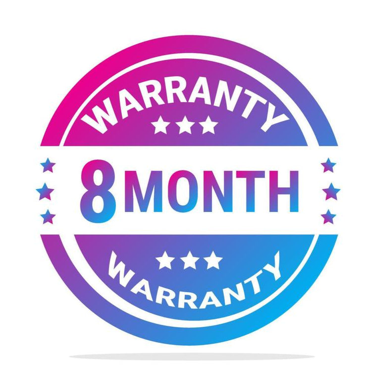 8-Months SilkGleam Pain Free Warranty
